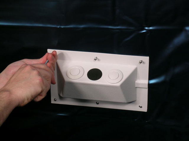 974Screw the holder in place.