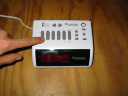 1250Press switch 1 off. Device should turn off. This control unit often is able to be on any outlet in your building.