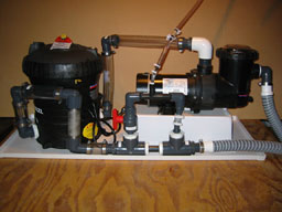 617Filtration system with optional ozonator