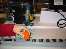 690Plug it into a grounded outlet or attach to a groounded metal pipe or run wire outside and attach to a stake in the ground where the ground stays moist.